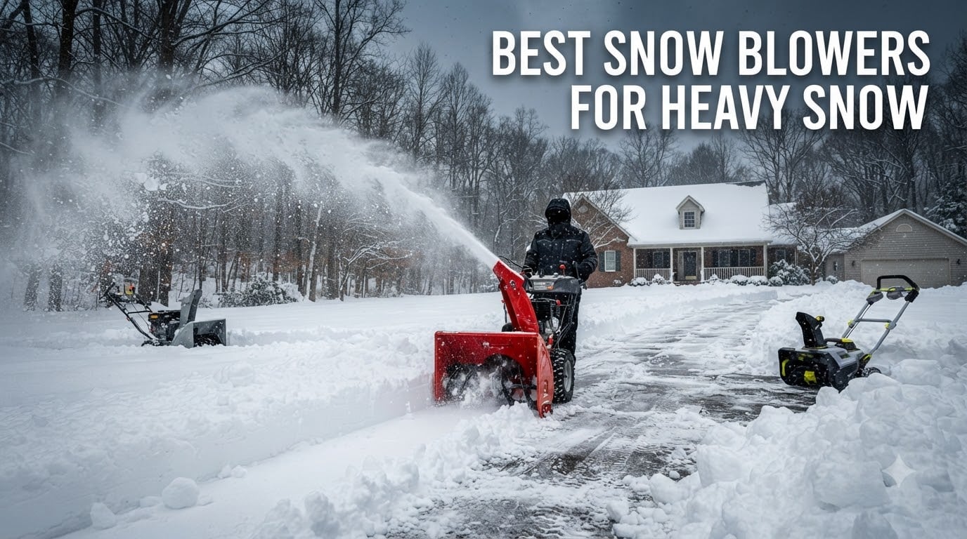 best snow blowers for heavy snow
