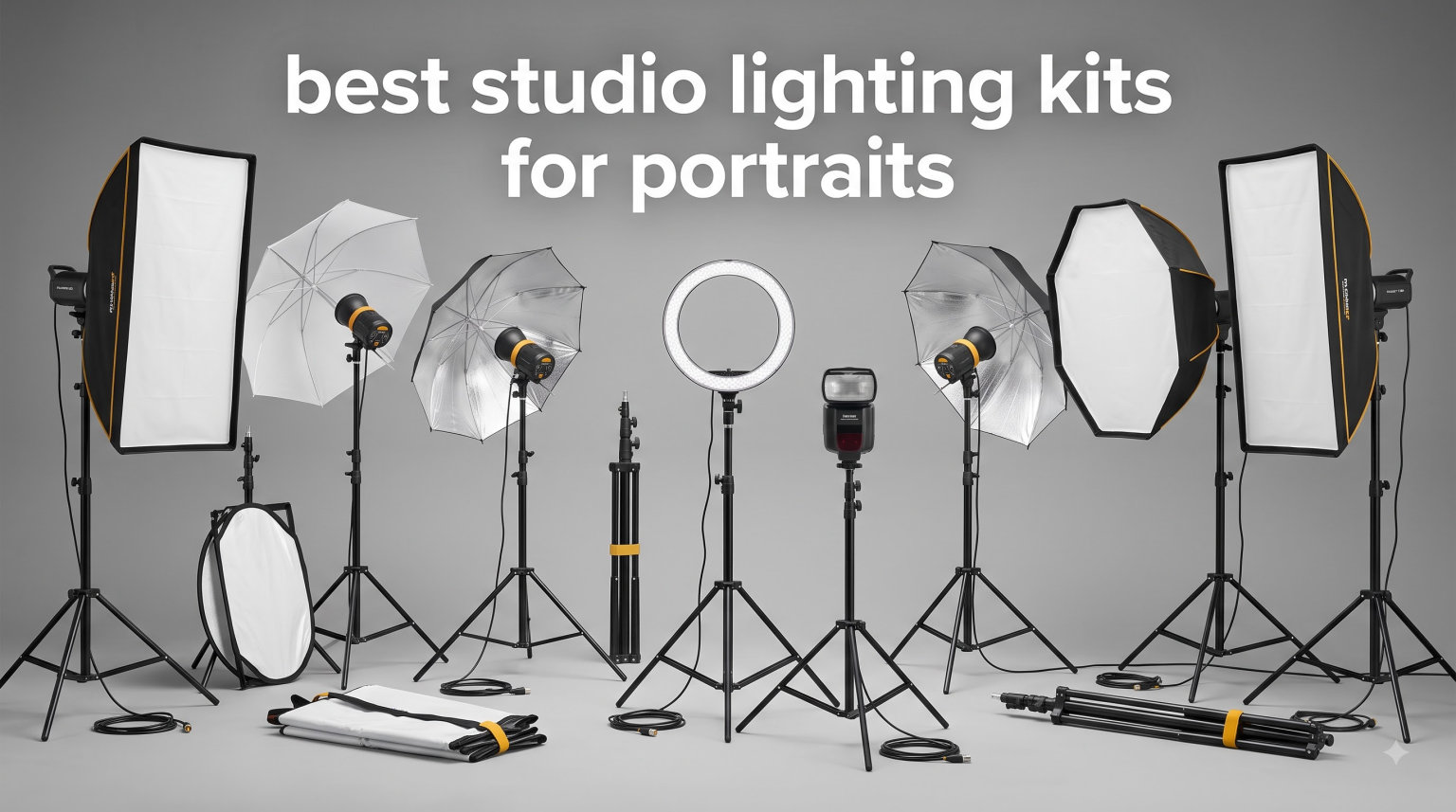 best studio lighting kits for portraits