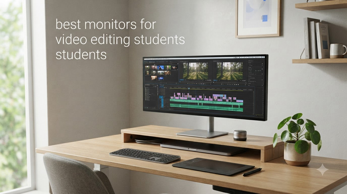 best monitors for video editing students