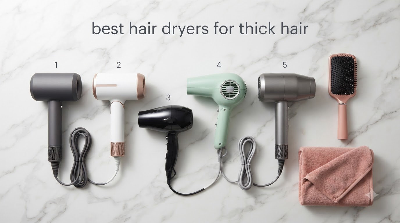 best hair dryers for thick hair