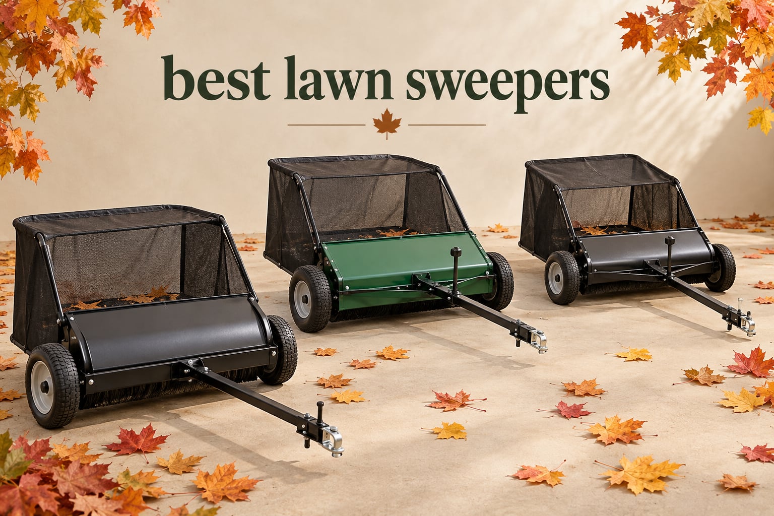 best lawn sweepers