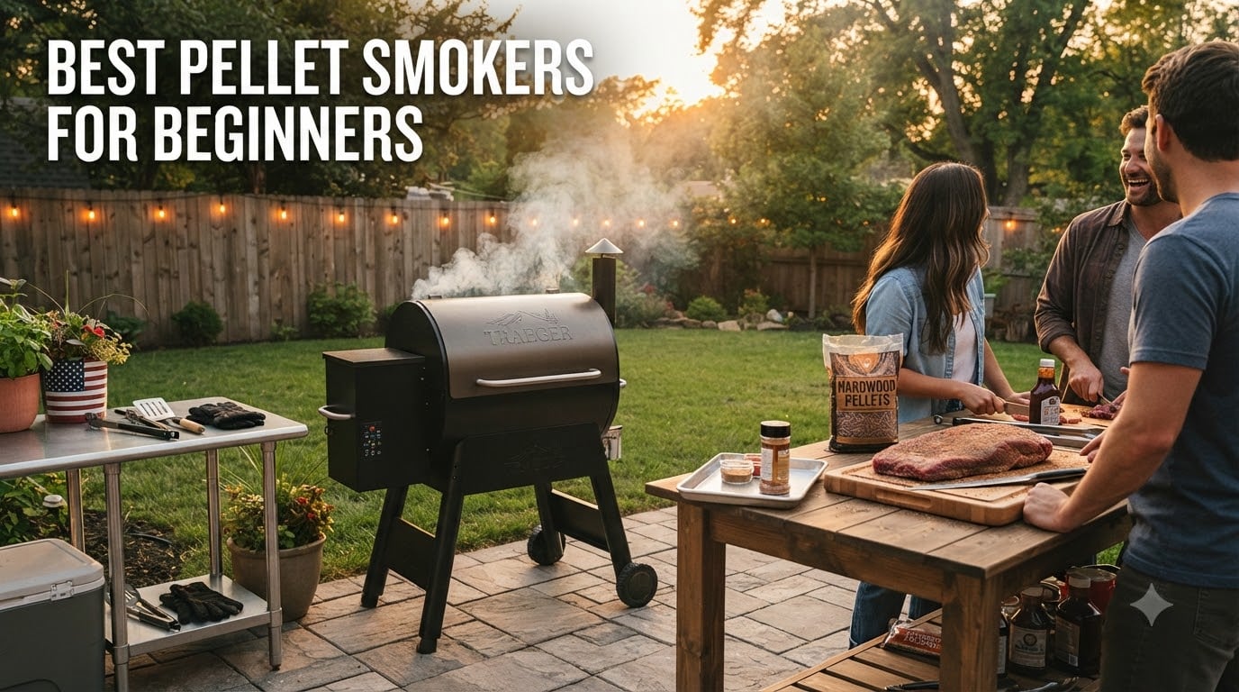 best pellet smokers for beginners
