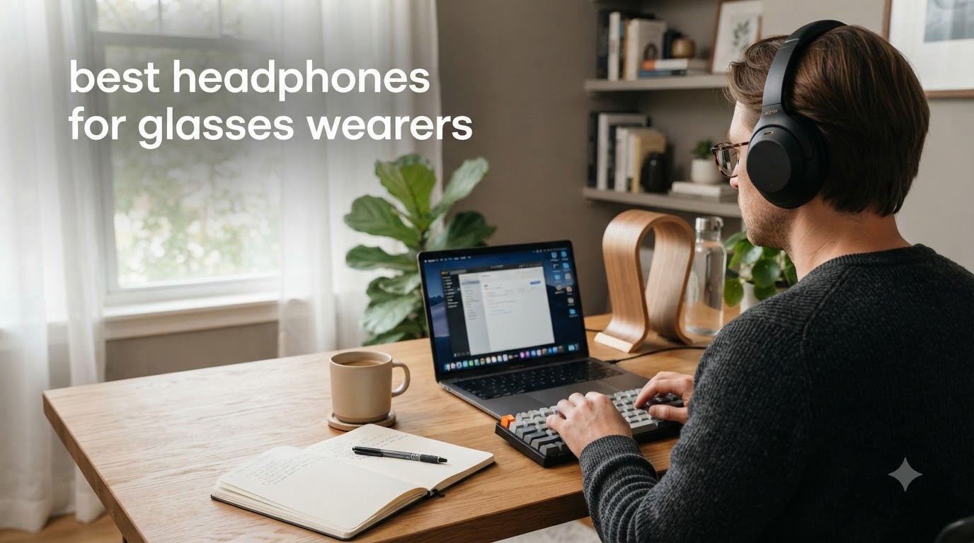 best headphones for glasses wearers