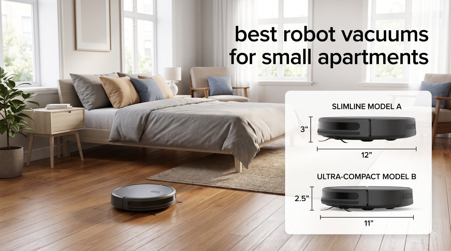 best robot vacuums for small apartments
