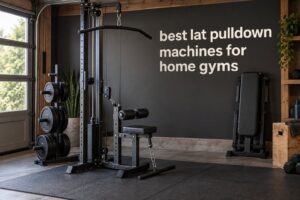 best lat pulldown machines for home gyms