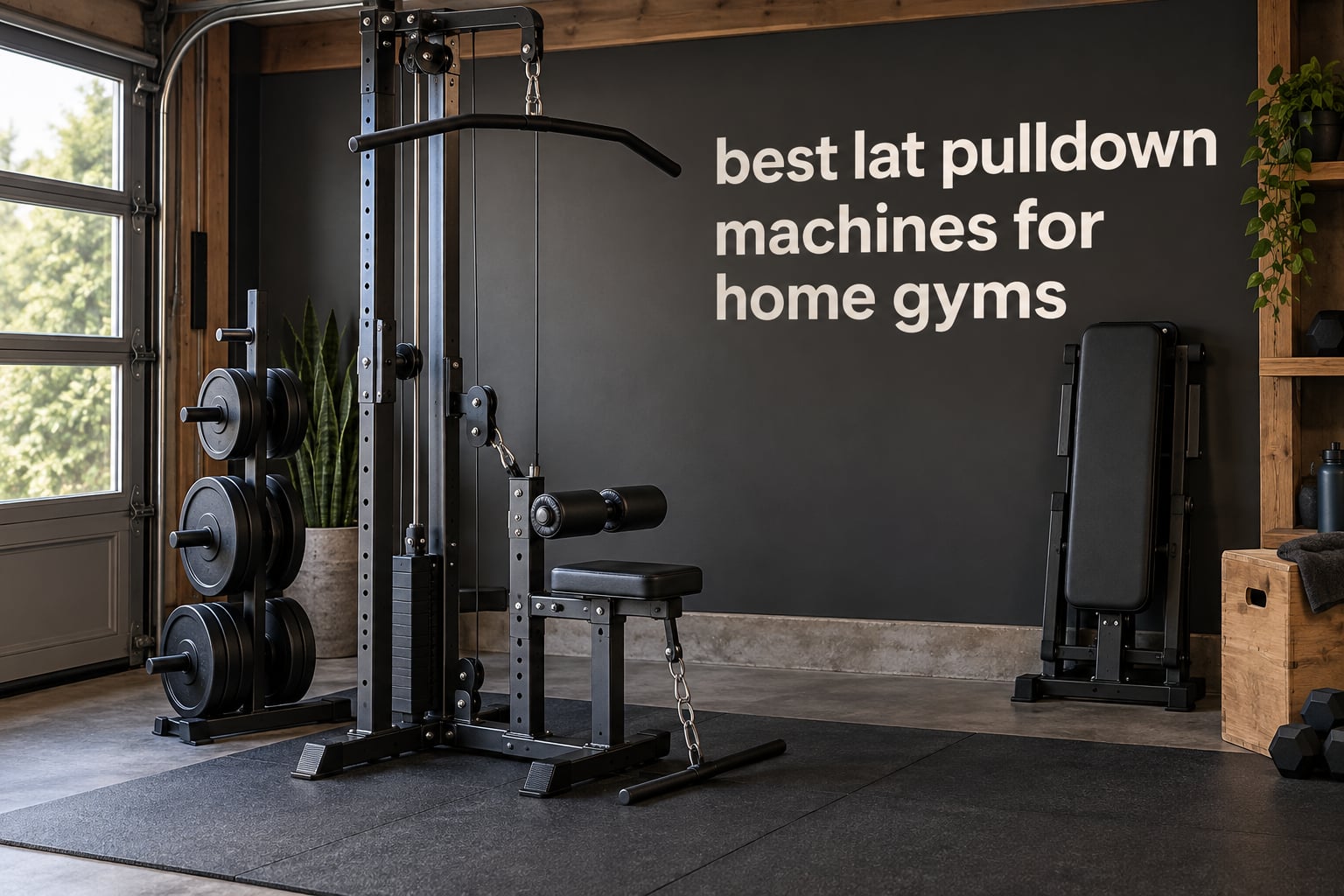 best lat pulldown machines for home gyms