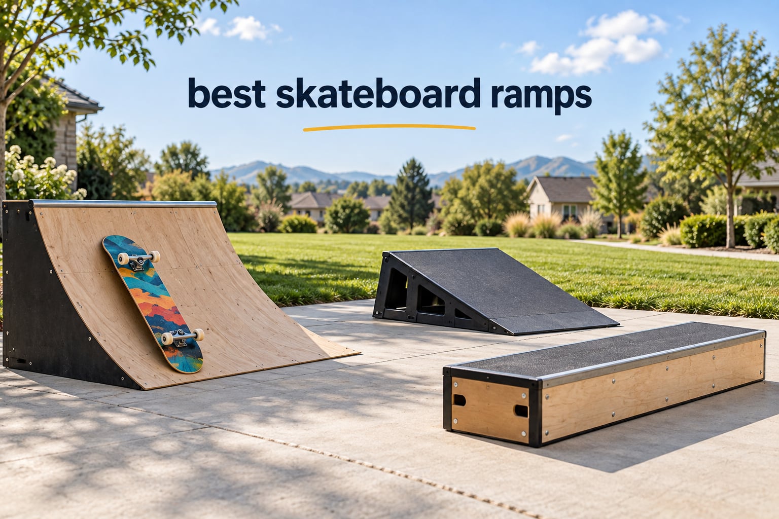 best skateboard ramps