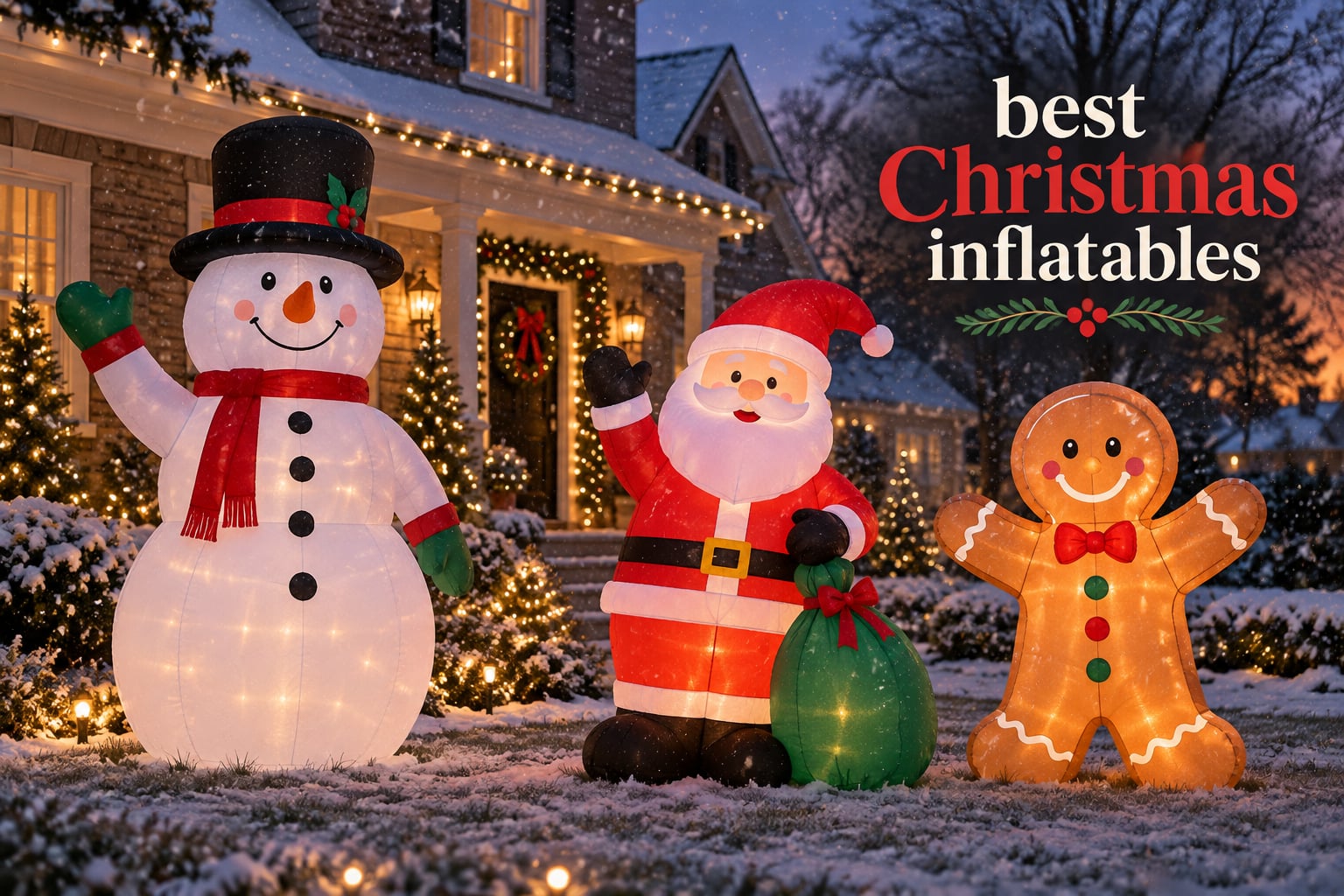 best Christmas inflatables