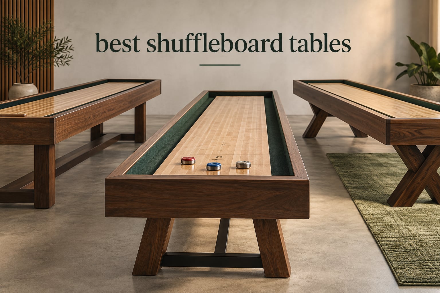 best shuffleboard tables