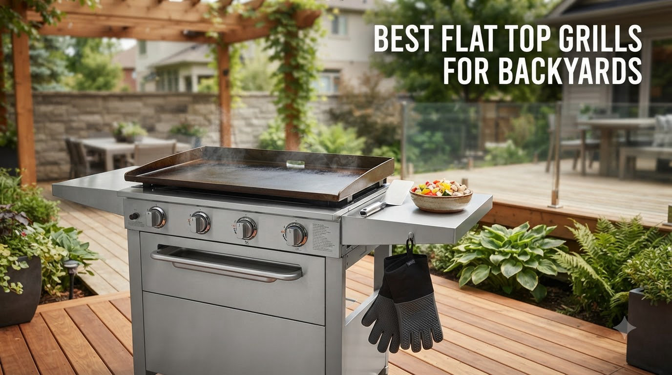 best flat top grills for backyards