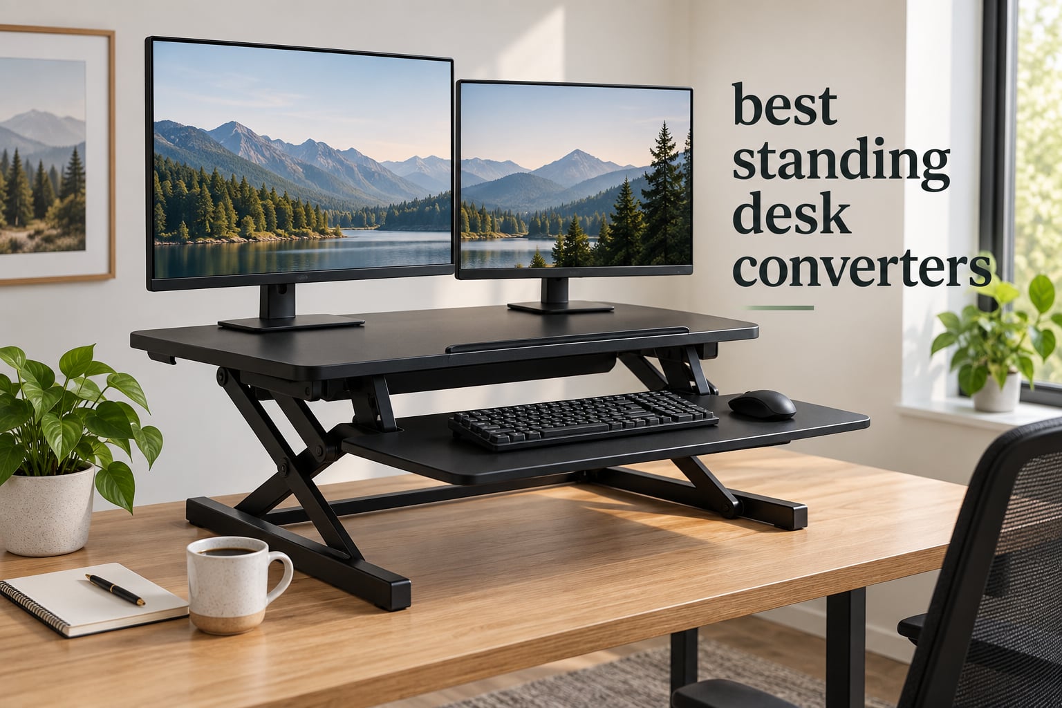 best standing desk converters