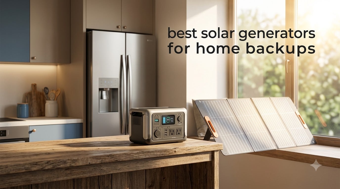best solar generators for home backups