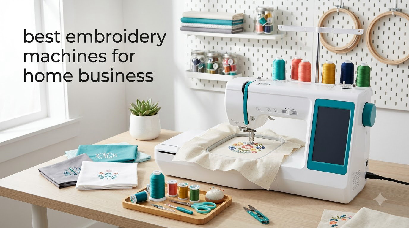 best embroidery machines for home business