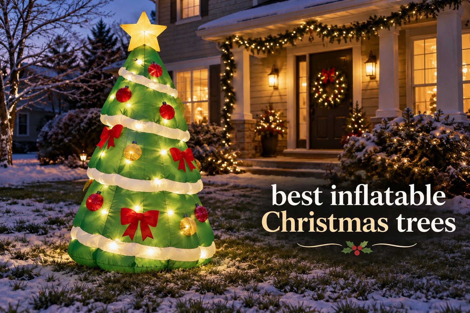best inflatable Christmas trees