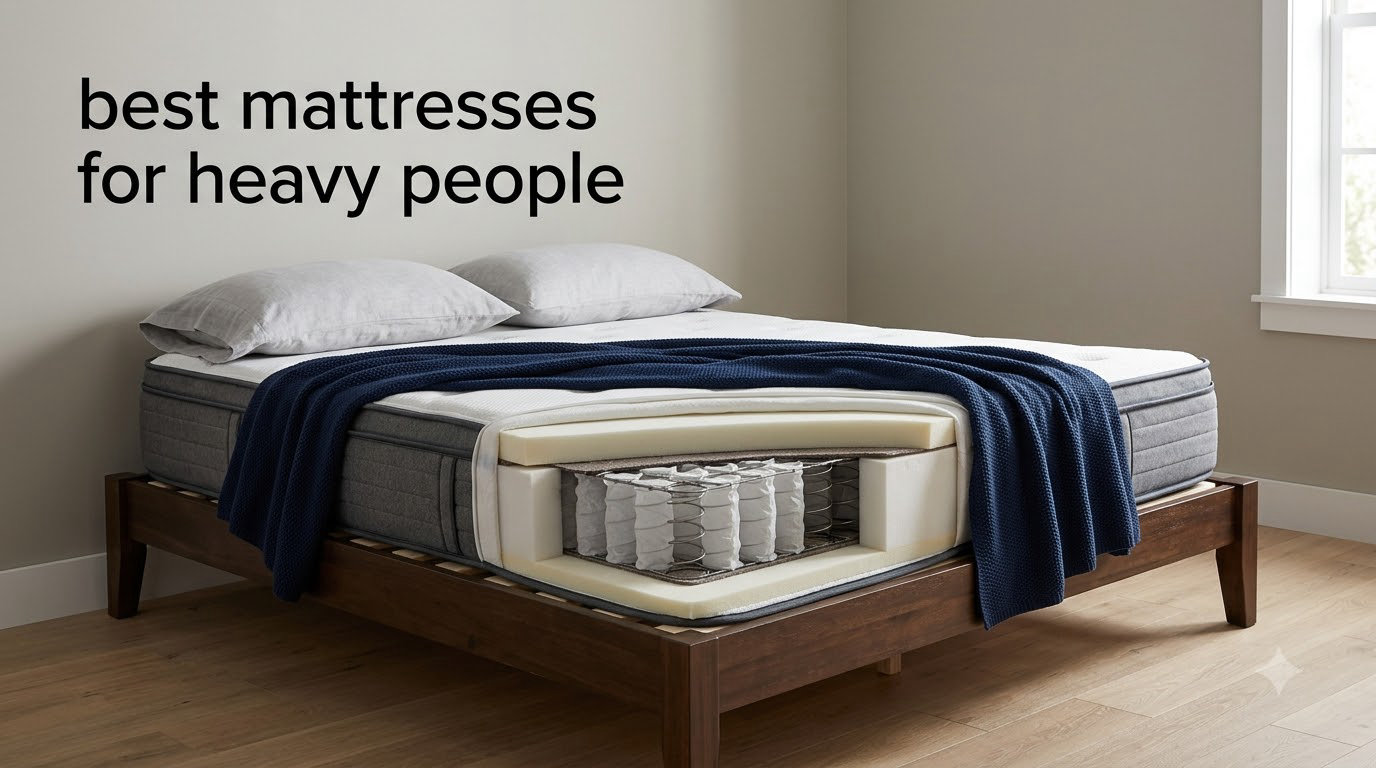 best mattresses for heavy people