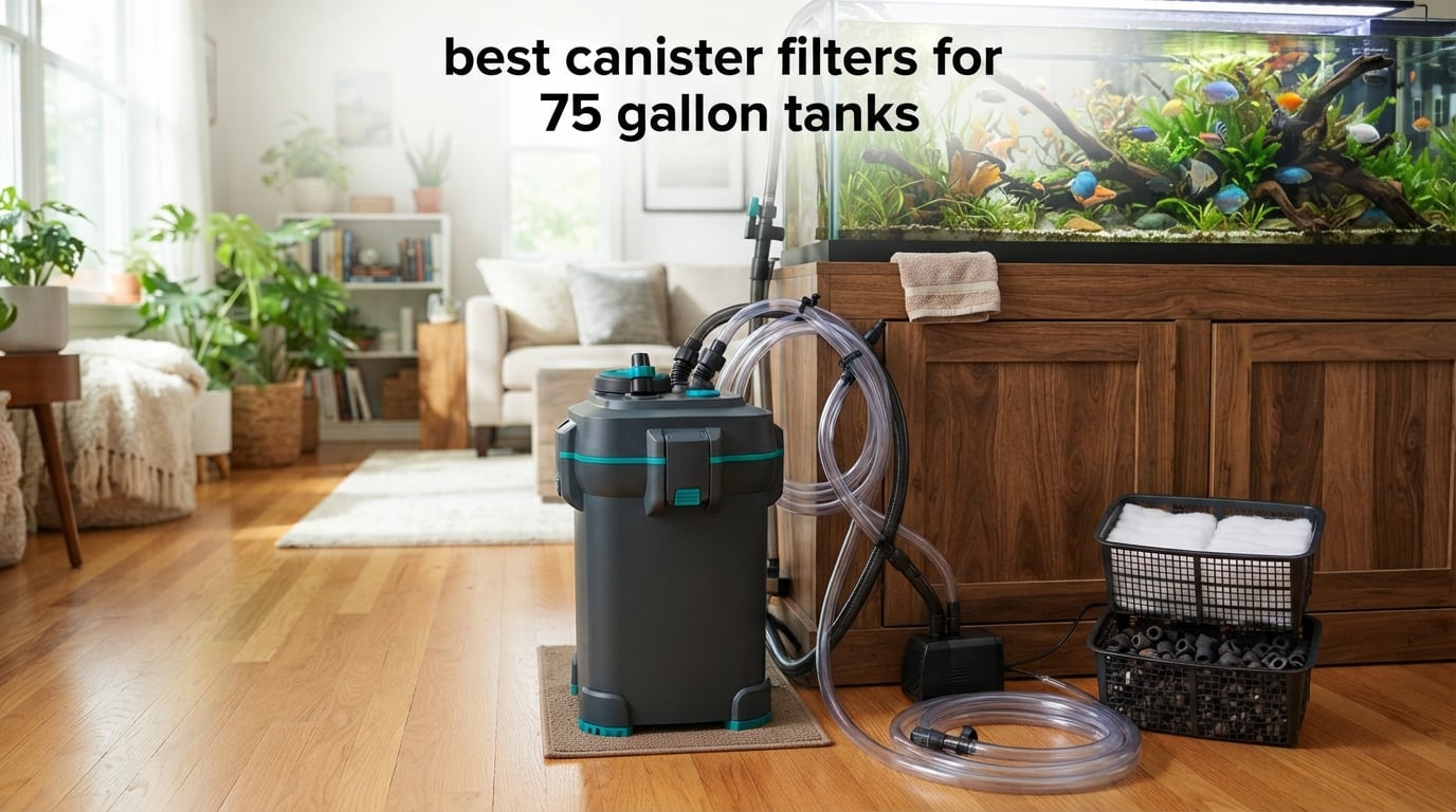 best canister filters for 75 gallon tanks