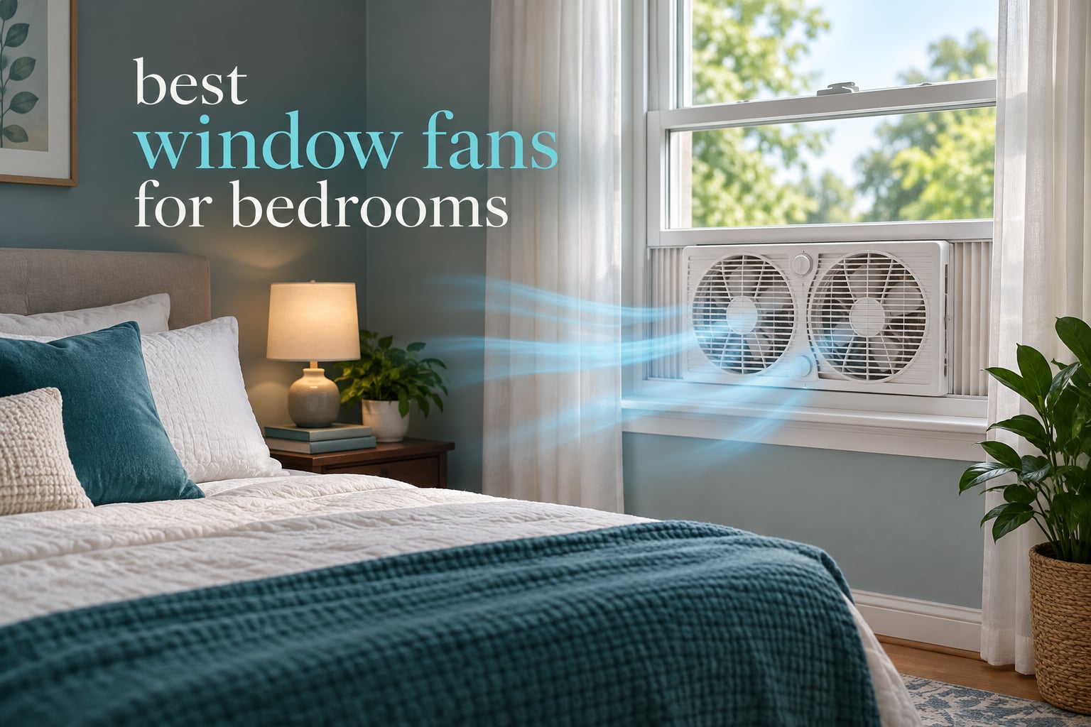 best window fans for bedrooms
