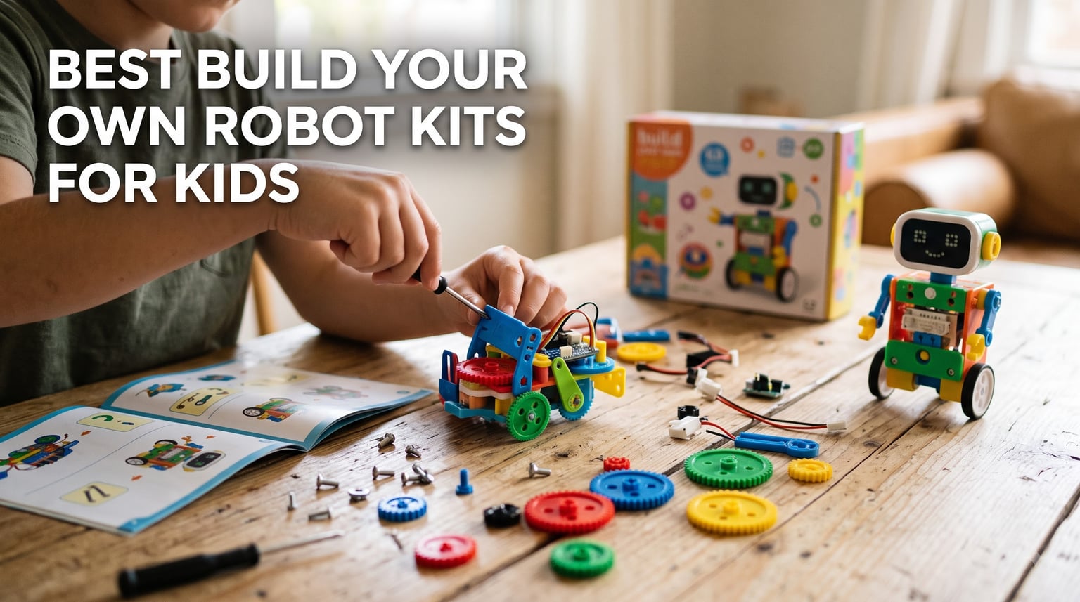 best build your own robot kits for kids