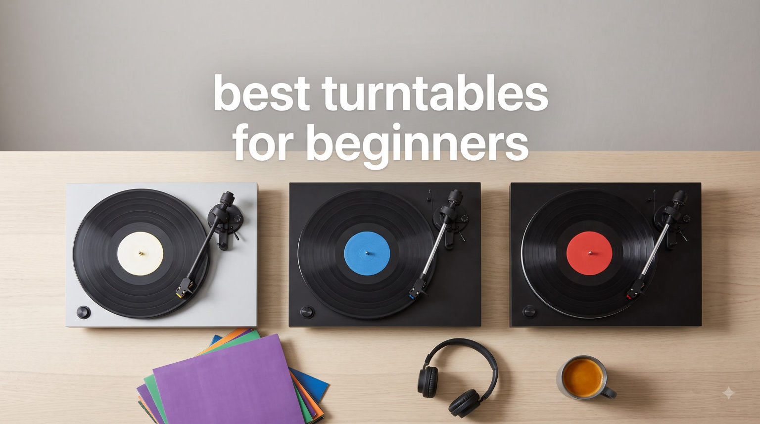 best turntables for beginners