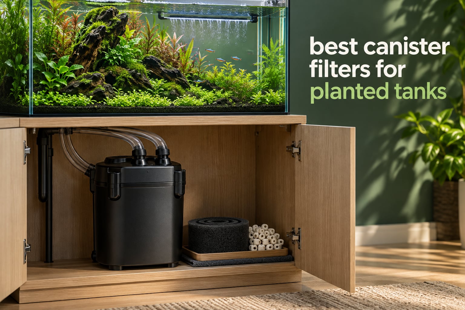 best canister filters for planted tanks
