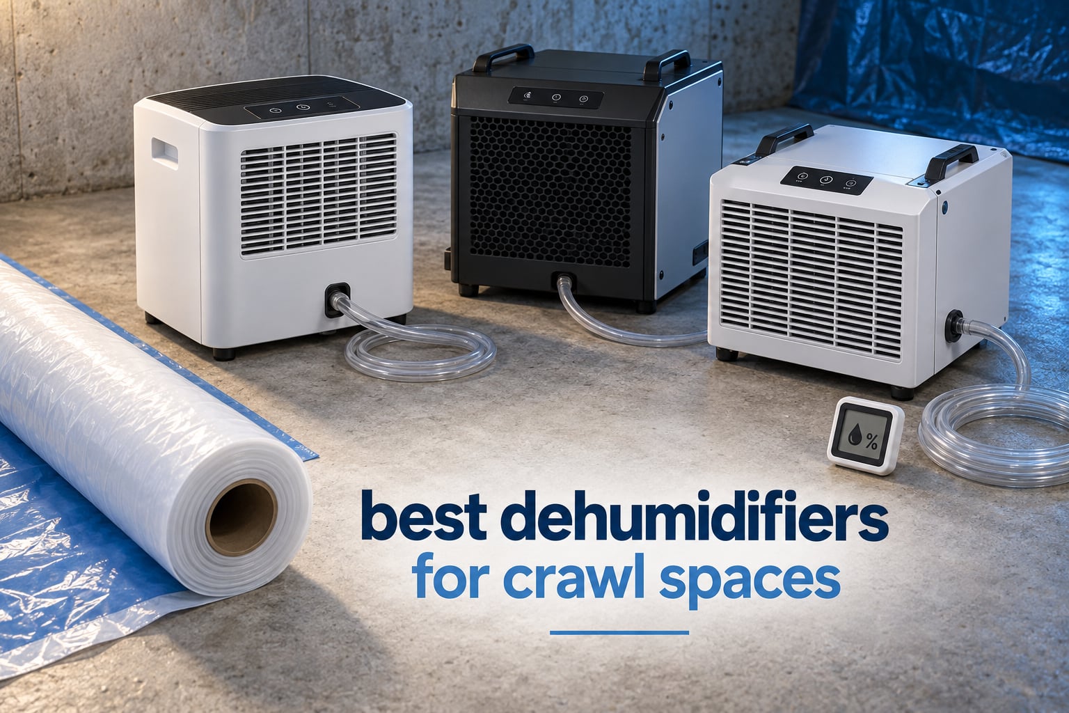 best dehumidifiers for crawl spaces