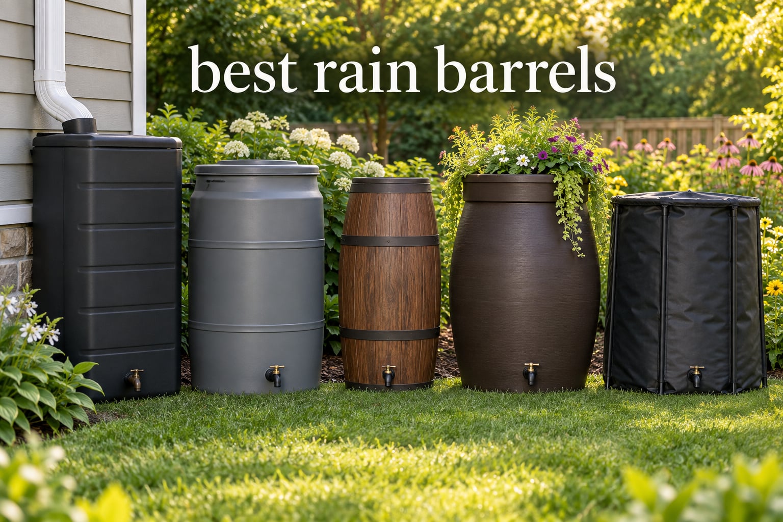 best rain barrels