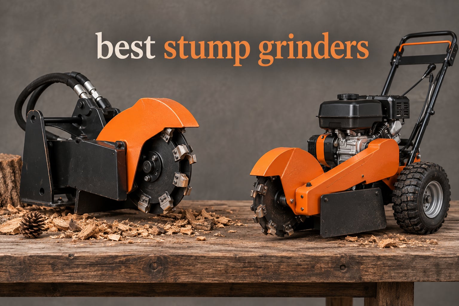 best stump grinders