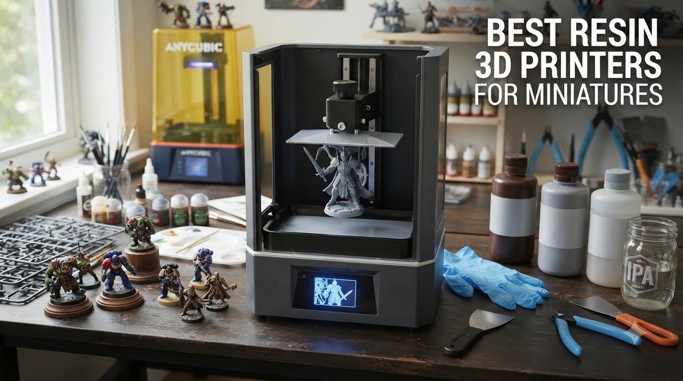 best resin 3D printers for miniatures