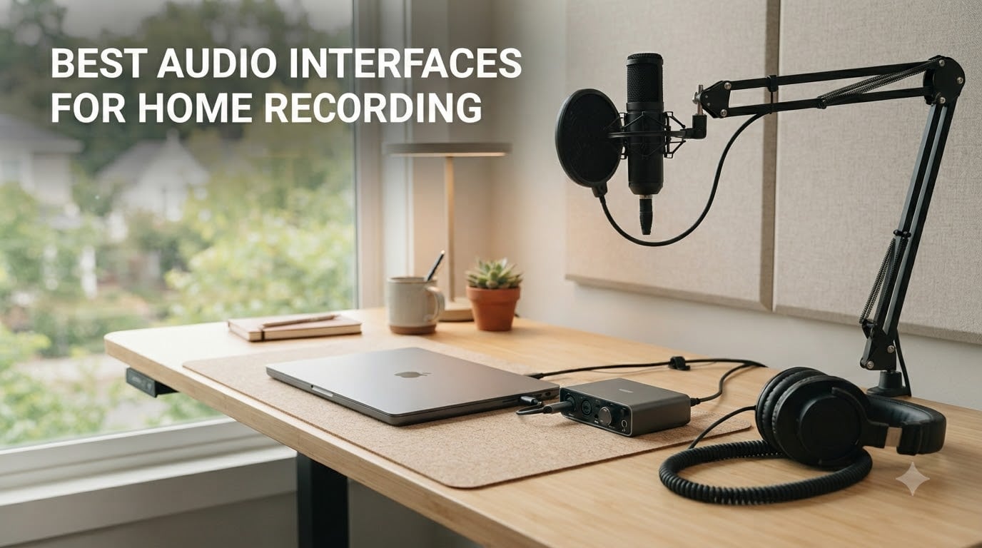 best audio interfaces for home recording