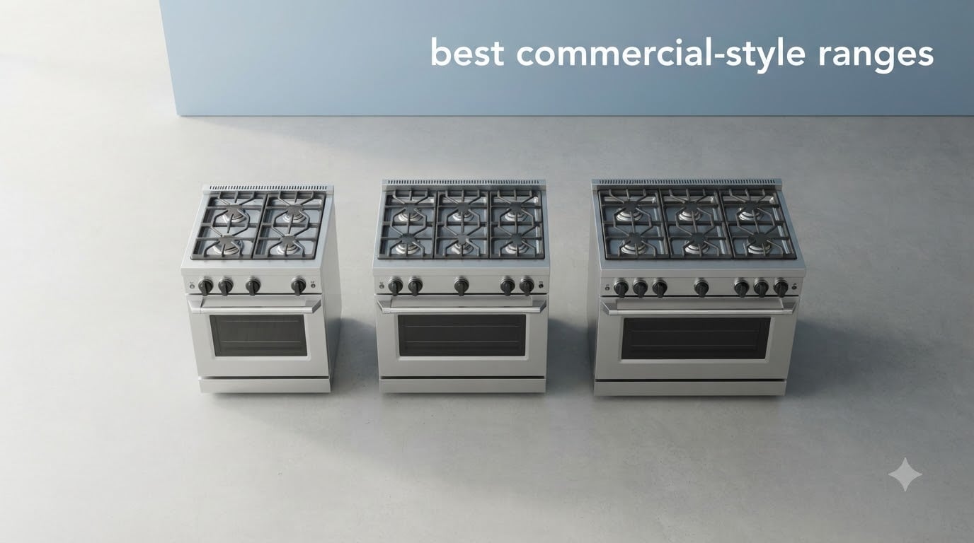 best commercial-style ranges