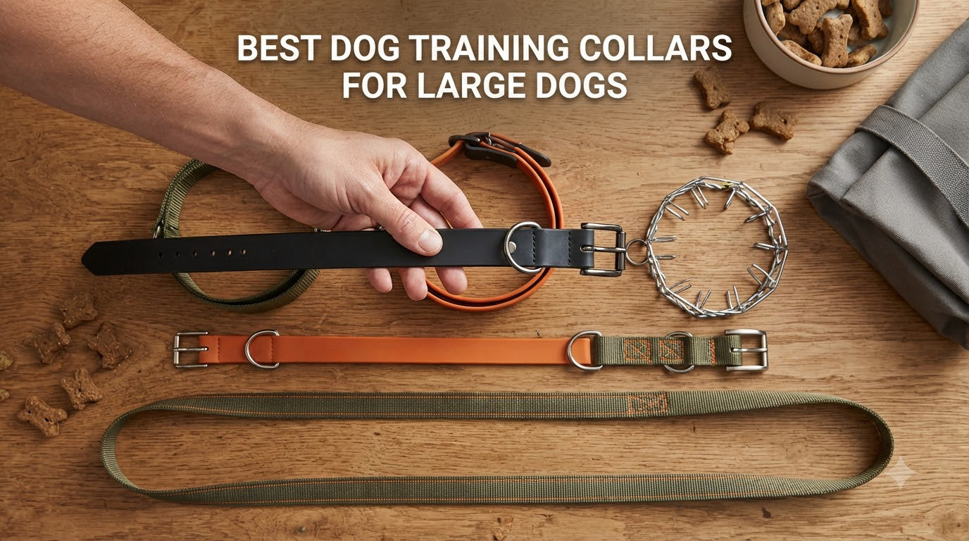 best dog training collars for large dogs