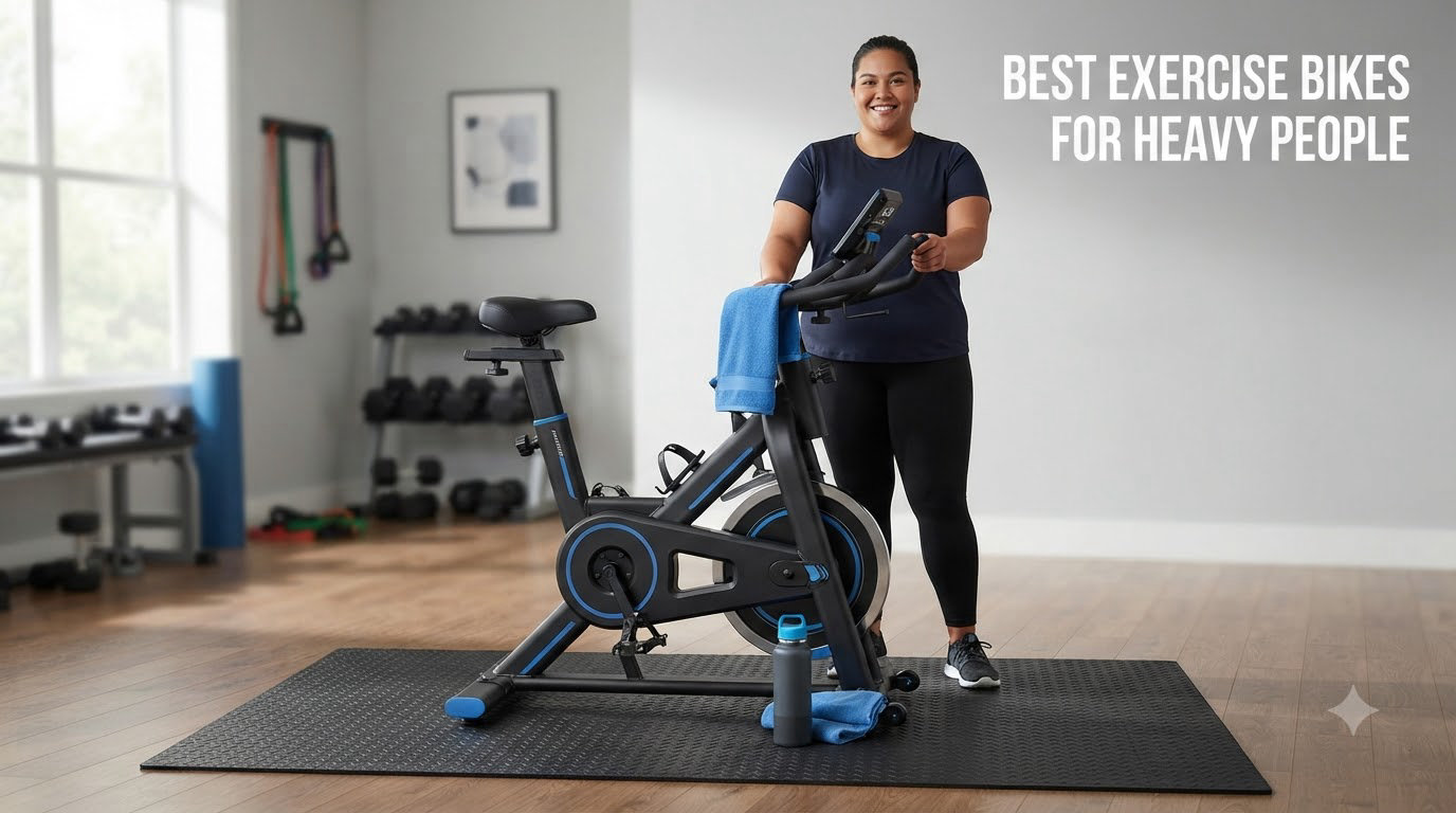 best exercise bikes for heavy people