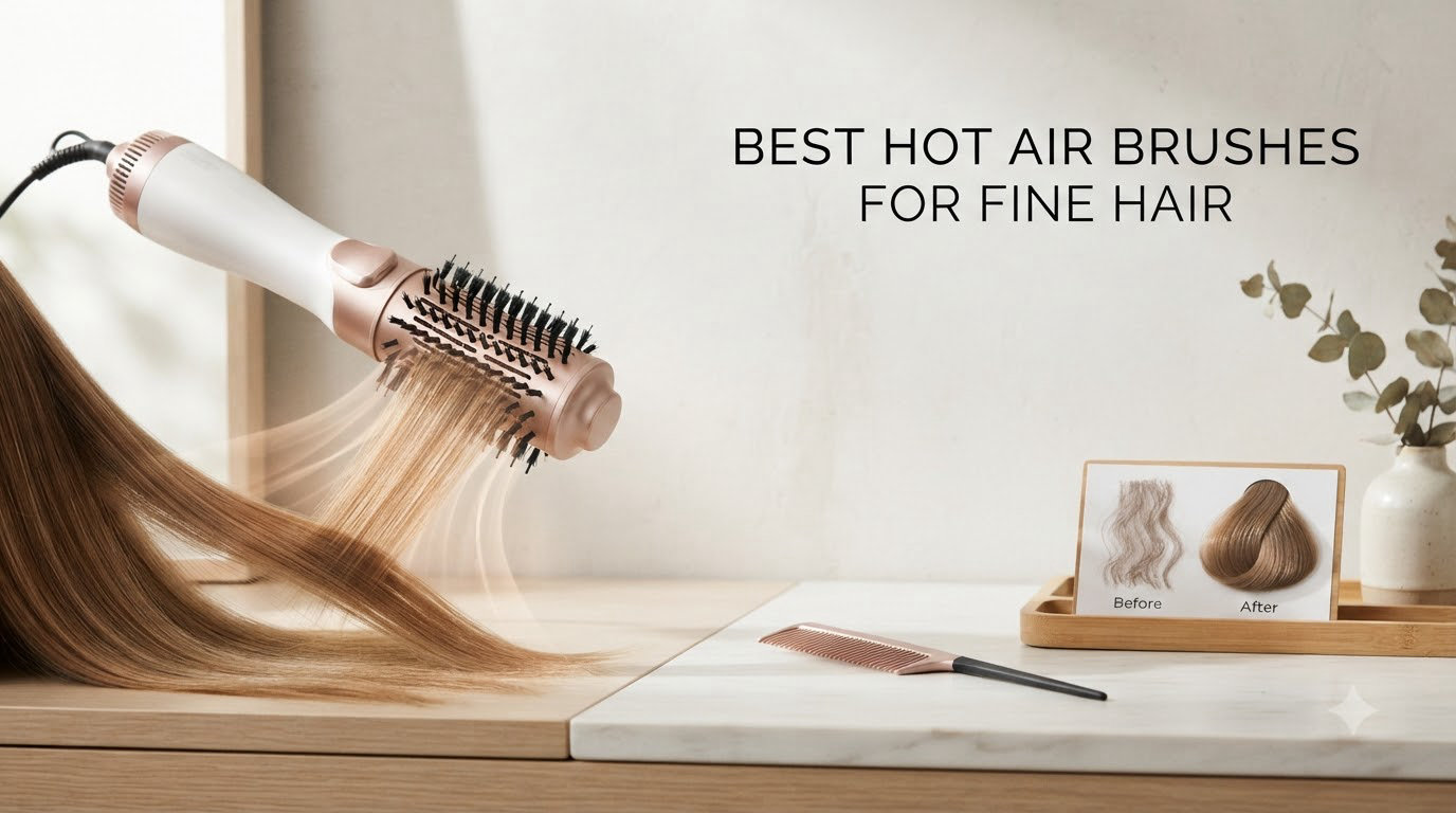 best hot air brushes for fine hair