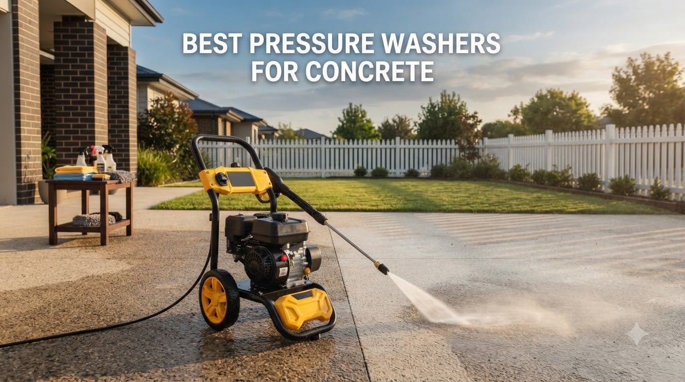 best pressure washers for concrete