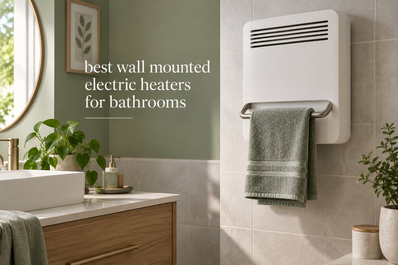 best wall mounted electric heaters for bathrooms