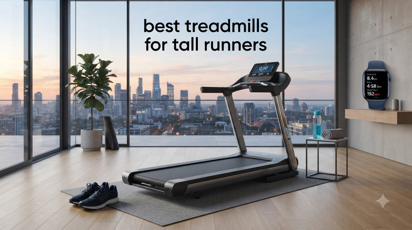 best treadmills for tall runners