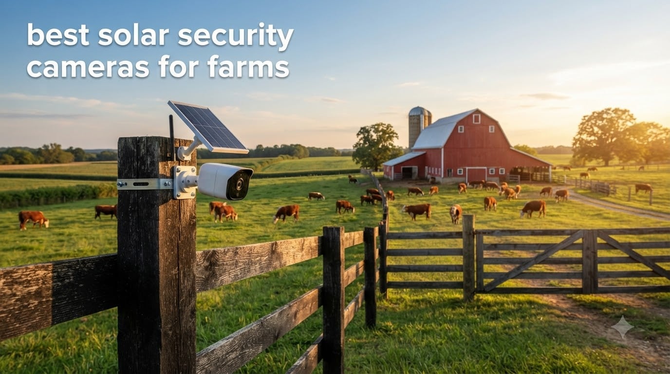 best solar security cameras for farms
