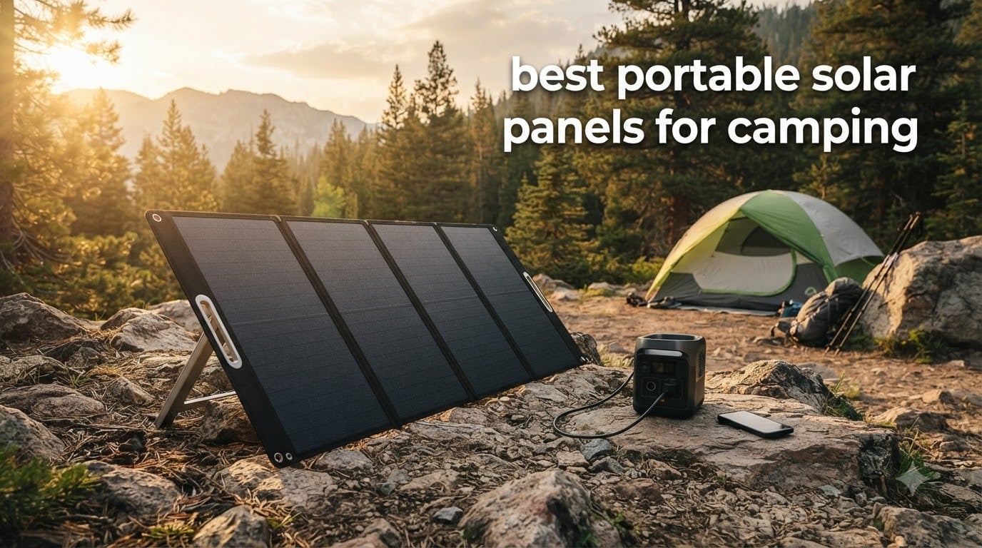 best portable solar panels for camping