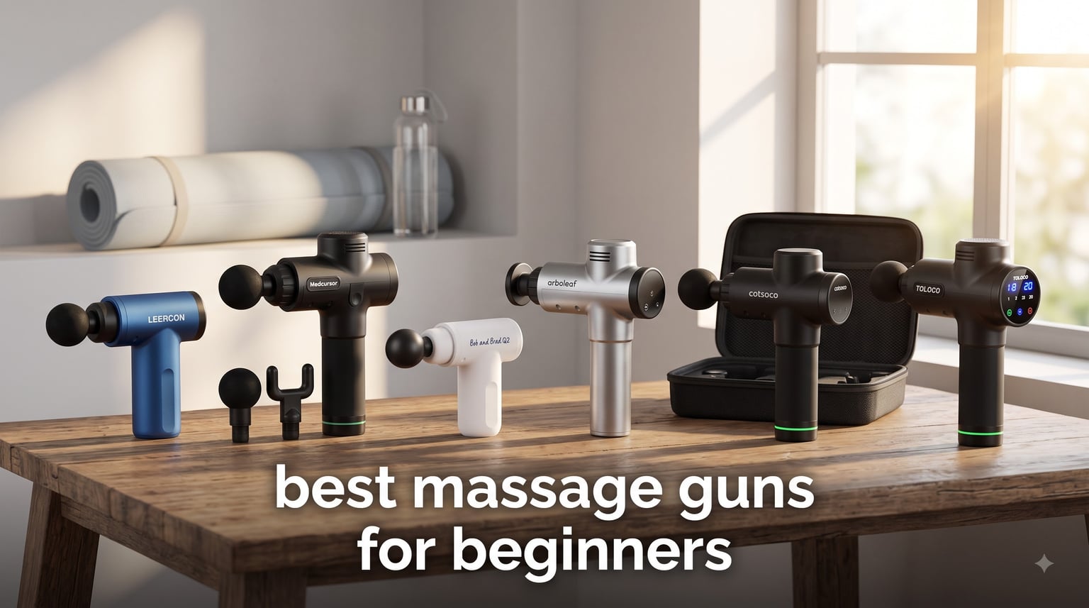 best massage guns for beginners