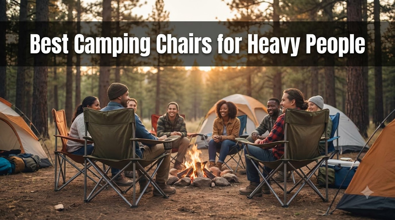 best camping chairs for heavy people