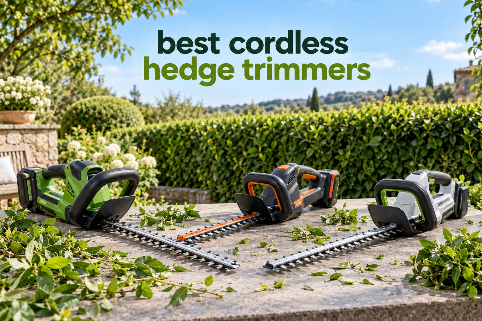 best cordless hedge trimmers