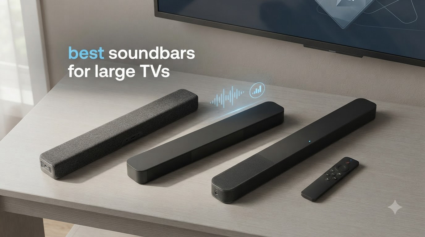 best soundbars for large TVs