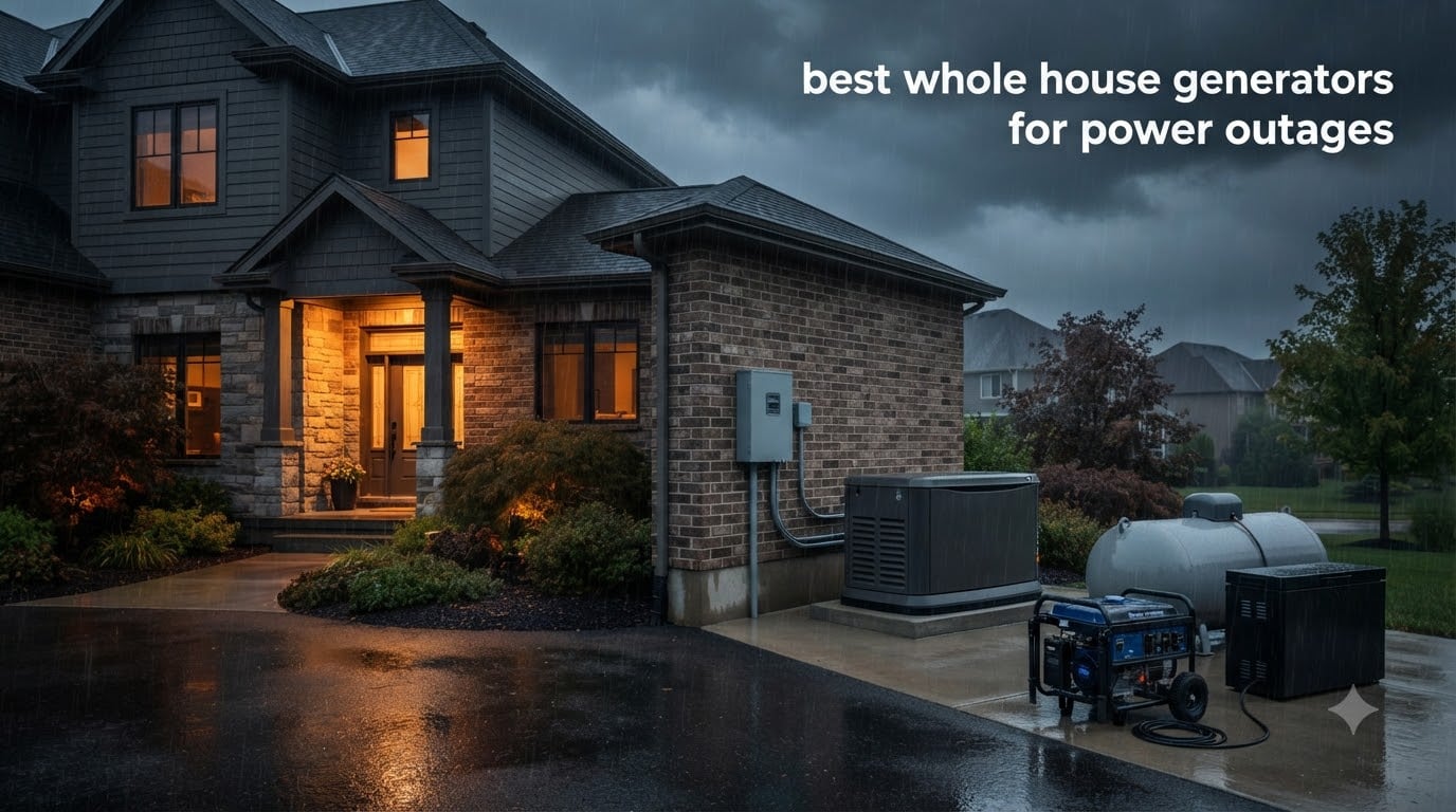 best whole house generators for power outages