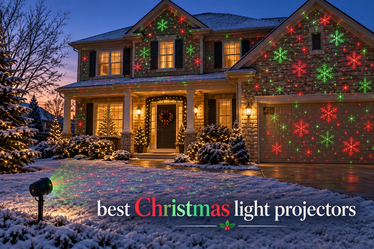 best Christmas light projectors
