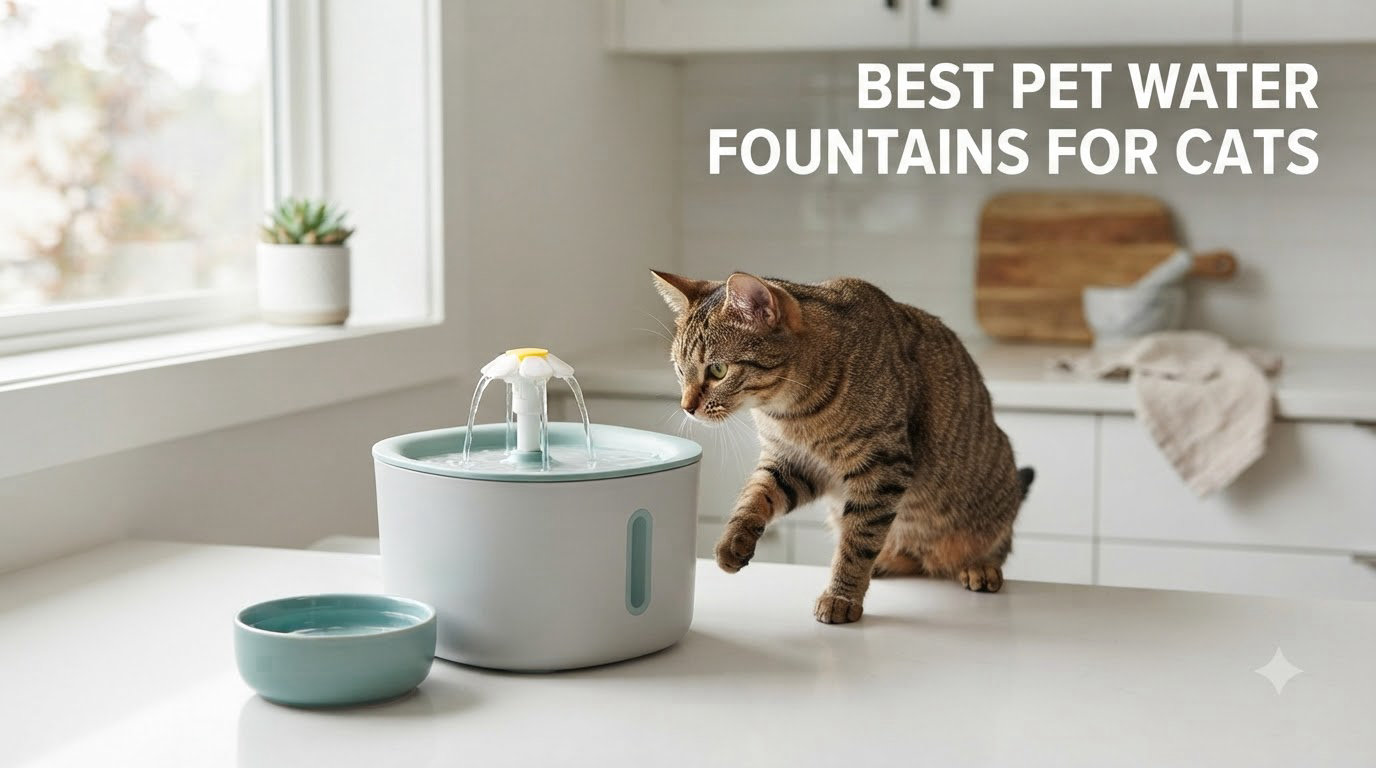 best pet water fountains for cats