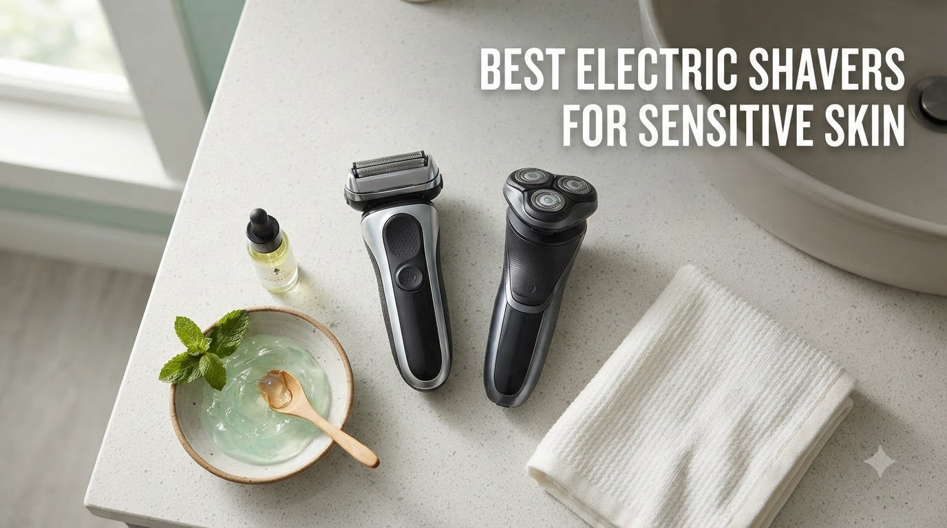 best electric shavers for sensitive skin