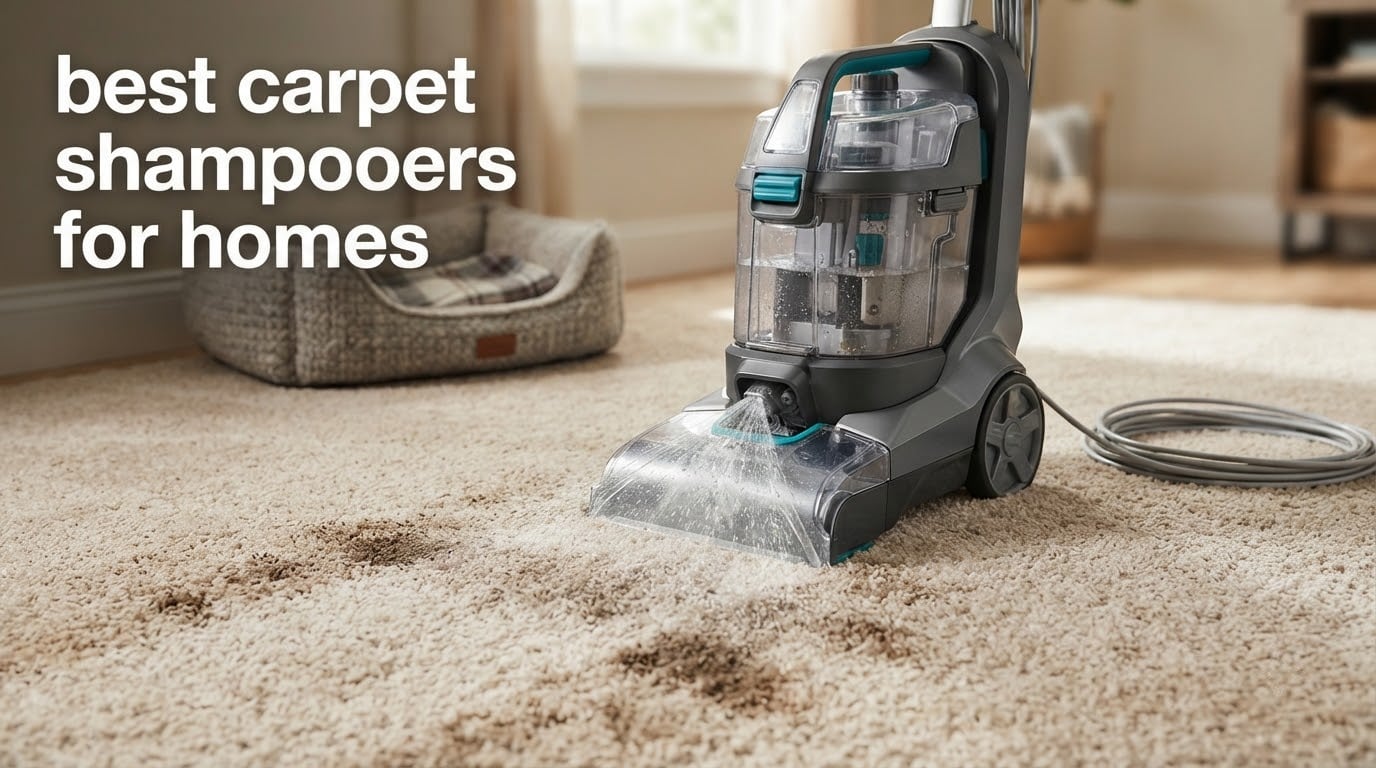 best carpet shampooers for homes