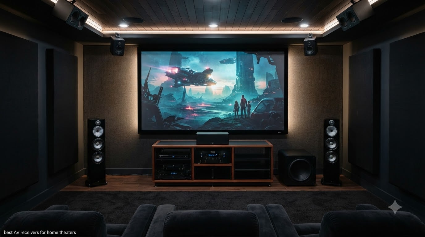 best AV receivers for home theaters