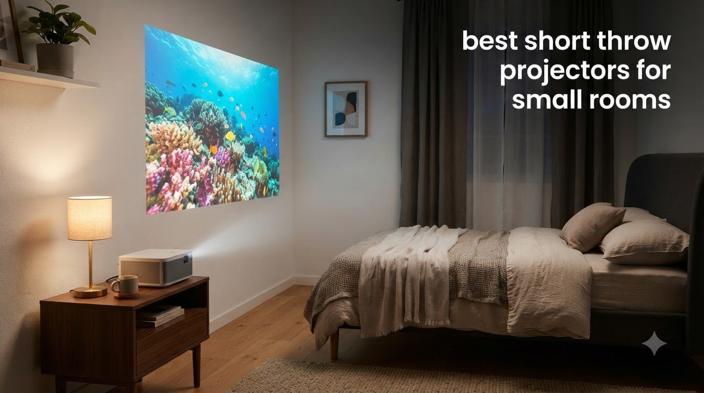 best short throw projectors for small rooms