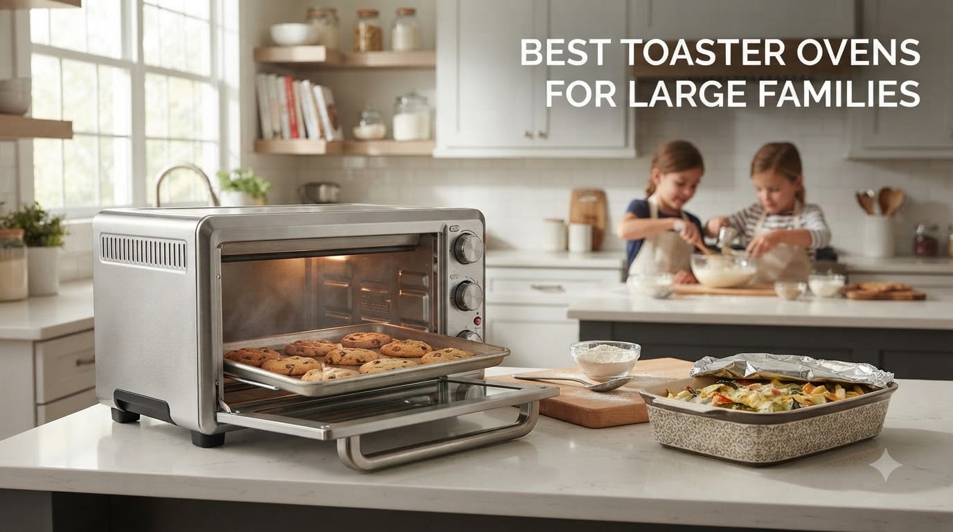 best toaster ovens for large families